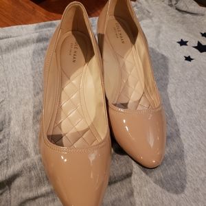 Cole Hann Nude Wedge